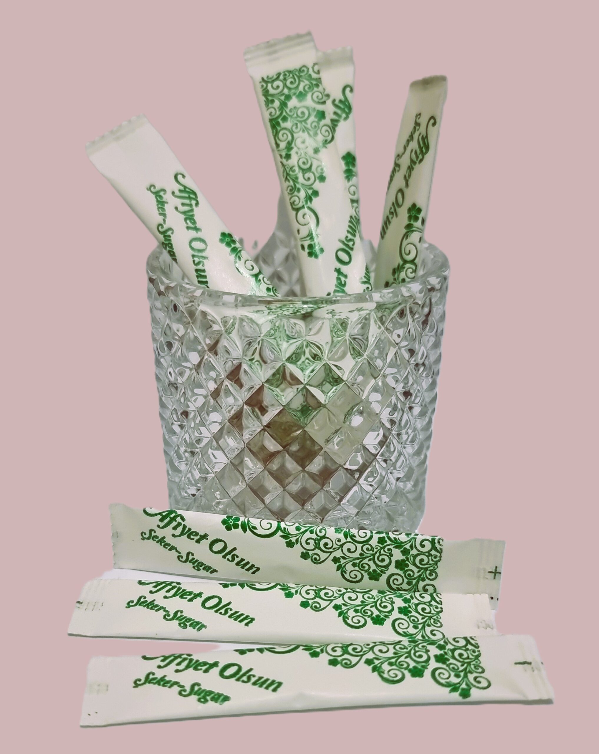 Self Stick Tek Kullanımlık Toz Şeker Afiyet Olsun baskılı 3 gr. x 400 Adet - Görsel 2