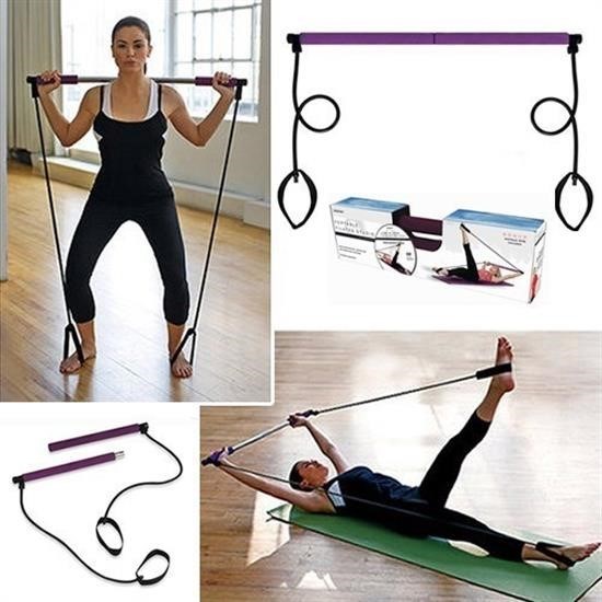 Selftrend® Jimnastik Çubuğu Plates Barı Taşınabilir Spor Ve Egzersiz Aleti - Görsel 3